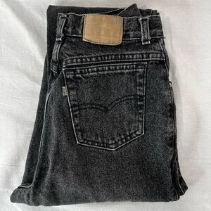 90s USA Levi's 900 Series Black Jeans Size 8, Modern Sz 6 READ